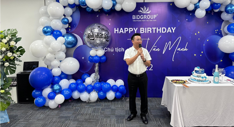 BIDGROUP - Chúc mừng sinh nhật Chủ tịch HĐQT